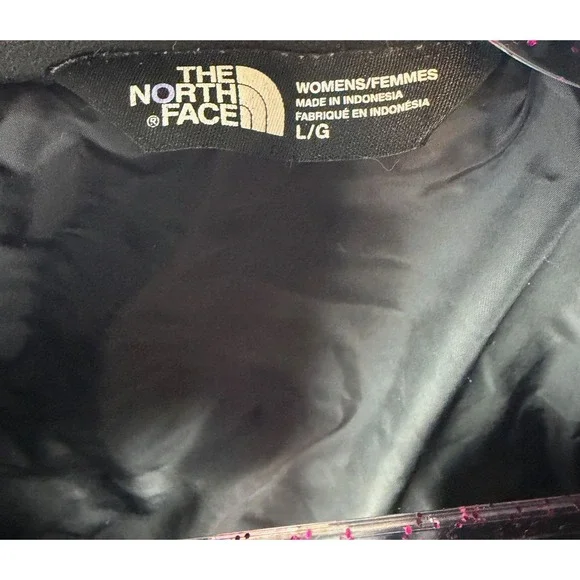 The North Face Quilted Jacket Black L Diamond Pattern Puffer Jacket Gorpcore - Picture 4 of 13